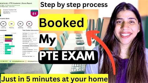 my pte booking.
